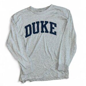SOLD NCAA TRT Classic Duke Unisex Heather Gray Long Sleeve Graphic Shirt